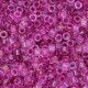 Miyuki delica Beads 11/0 - Fuchsia lined crystal ab DB-74